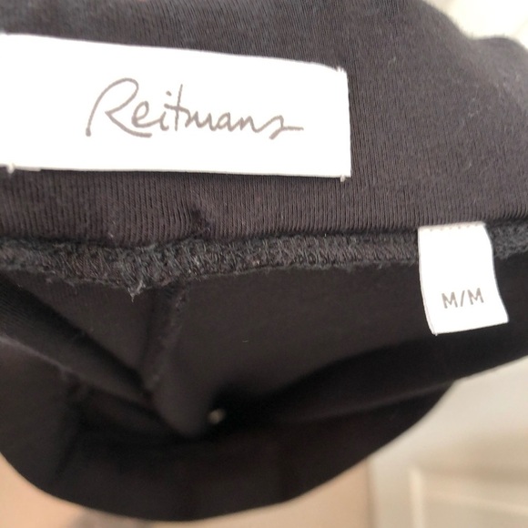 REITMANS Women’s Black Maxi asymmetrical skirt size Medium - Picture 5 of 7